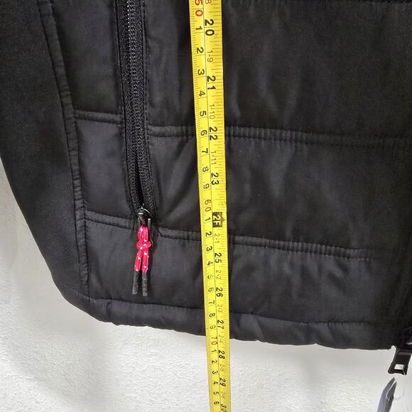 Nautica Men's Black Quilted Performance Jacket Water Wind Resistant Size M - Picture 11 of 14